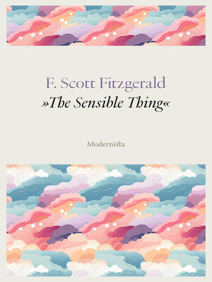 cover image of »The Sensible Thing«